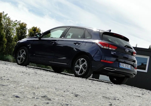 Hyundai I30 cena 65900 przebieg: 40000, rok produkcji 2020 z Głubczyce małe 436